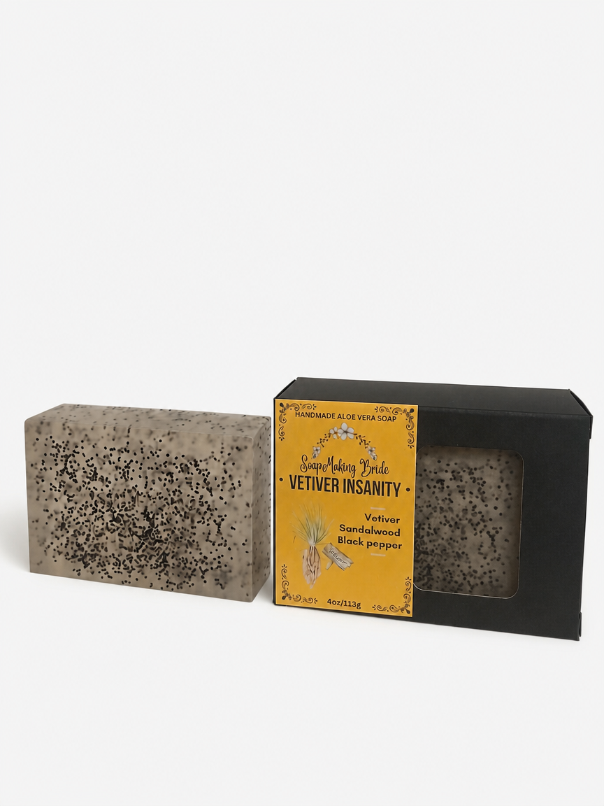 VETIVER INSANITY Aloe Vera Soap