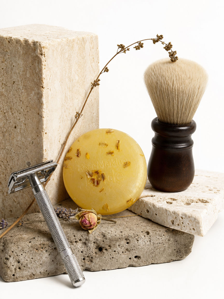 Hyssop Hooray Shaving Soap